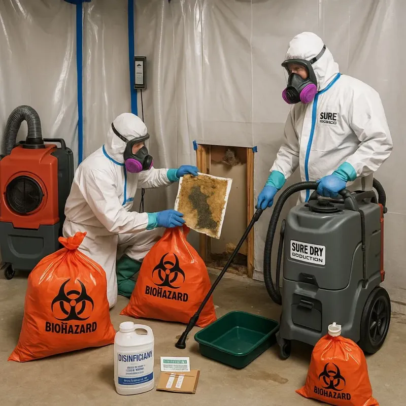 Contaminated Water Handling Protocols process in Williamsburg County, SC